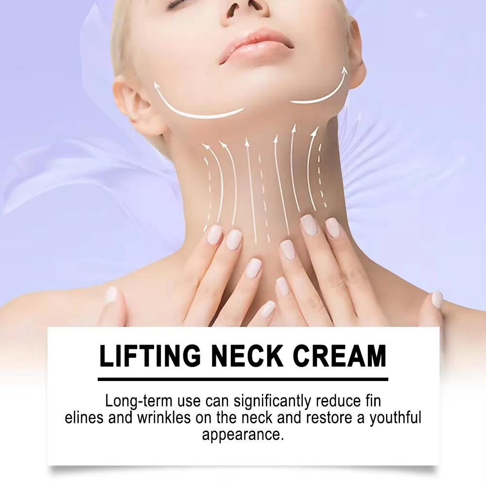 Flowweek Neck & Chest Firming Cream Tighten & Smooth Skin, Preservative-Free, For All Skin Types With Collagen & Niacinamide