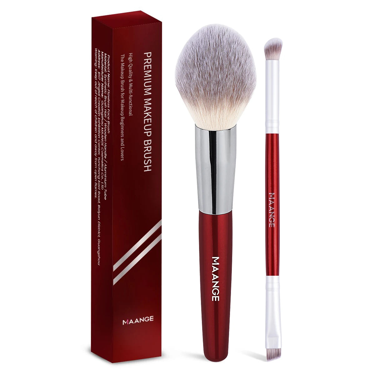 MAANGE 1/2pcs Makeup Brushes Foundation Concealer Powder Brush Soft Detail Eyeshadow Brush Cosmetic Flawless Make Up Tools